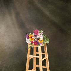 Aperturee - Drak Brown Light Vintage Textured Photo Backdrop