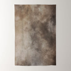 Aperturee - Foggy Light Brown Grey Abstract Photo Booth Backdrop