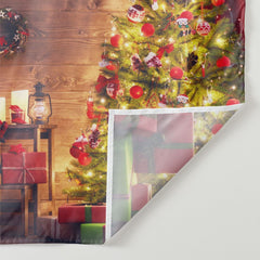 Aperturee - Lighting Christmas Tree Wreath Holiday Backdrop