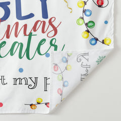 Aperturee - Rock Your Ugly Christmas Sweater Holiday Backdrop