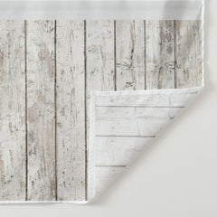 Aperturee - Snowflake Beige Wooden Floor Winter Photo Backdrop