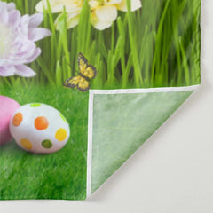 Aperturee - Spring Floral Backyard Butterfly Easter Backdrop