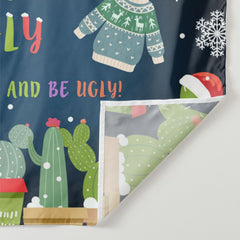 Aperturee - Taco Bout Ugly Holiday Merry Christmas Backdrop